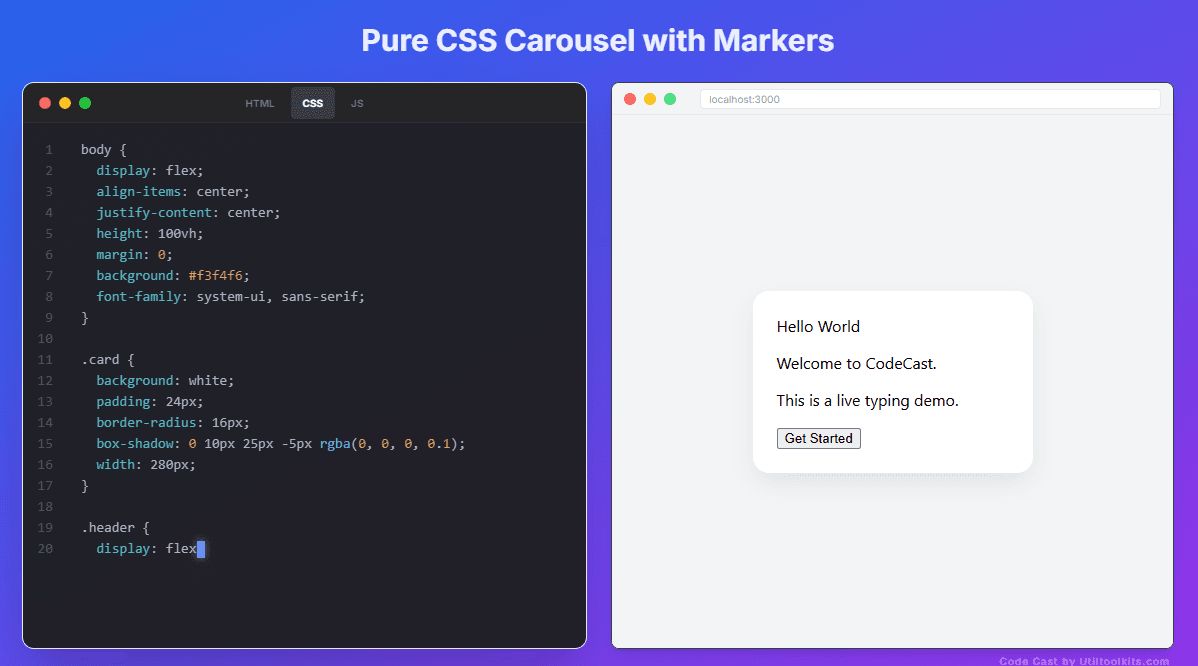 Clean CodeCast result